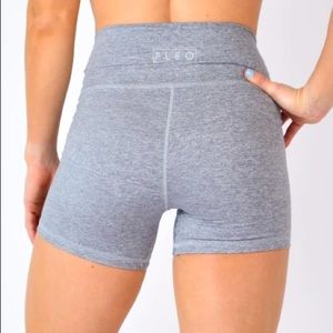 Fleo Heather Silver True High Shorts